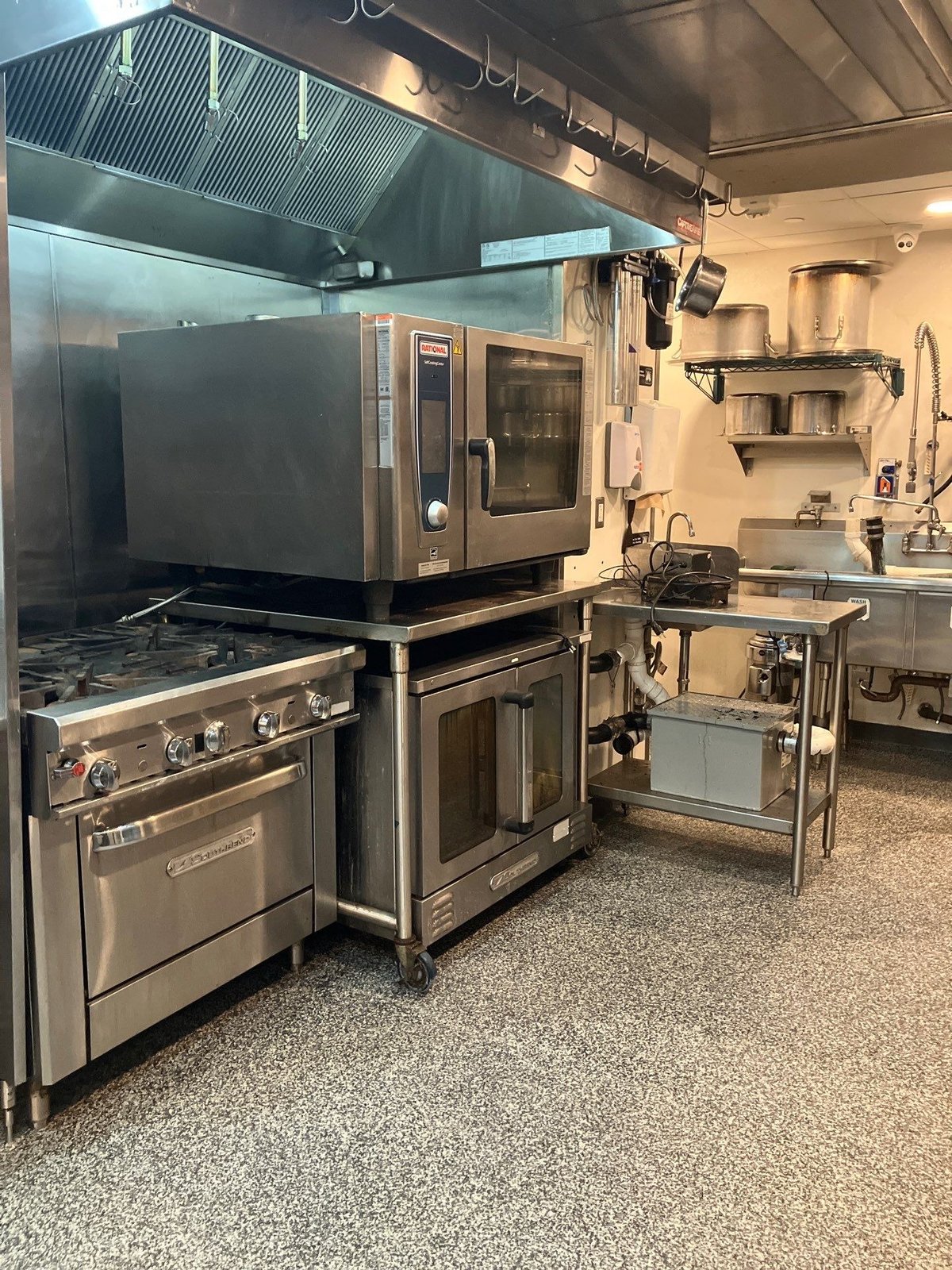 Dauphine combi oven and range line — NLI install